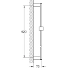 душевая штанга 620 мм grohe euphoria cube 27892000