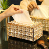 диспенсер для салфеток kassatex crystal crl-th-gd золото