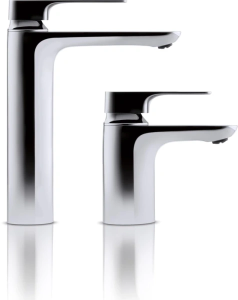 смеситель для раковины jacob delafon aleo+ e72336-cp, хром