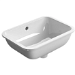 Раковина GSI Pura 724711 встраиваемая снизу, 50x35 см, Bianco lucido (Белый глянец)