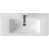 раковина vincea vcb-2vp100w 100х47,2 см, белая