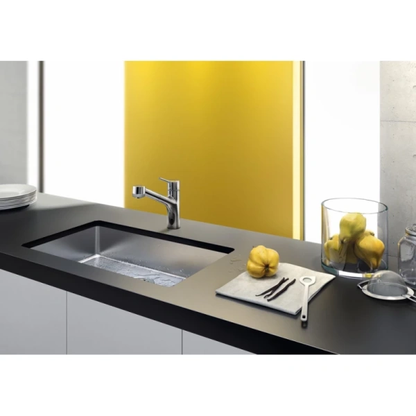 смеситель для кухни hansgrohe talis m52 32841000, хром