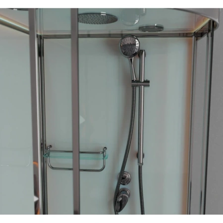 душевая кабина 90x90x220 см frank f409/2 brilliant 183009 прозрачное
