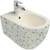 Подвесное биде Isvea Infinity Terrazzo 10NF41001SV-2K-TRZ
