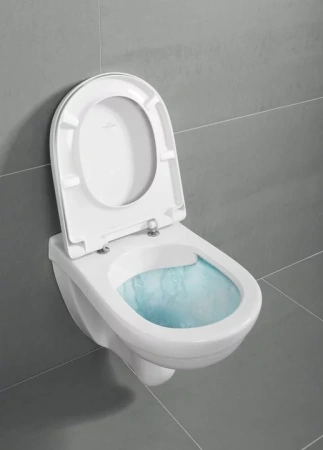 унитаз подвесной villeroy & boch o'novo 5660 r0 t2 безободковый антибактериальный