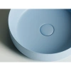 раковина ceramicanova element cn6022ml накладная, ø39 см, голубая матовая