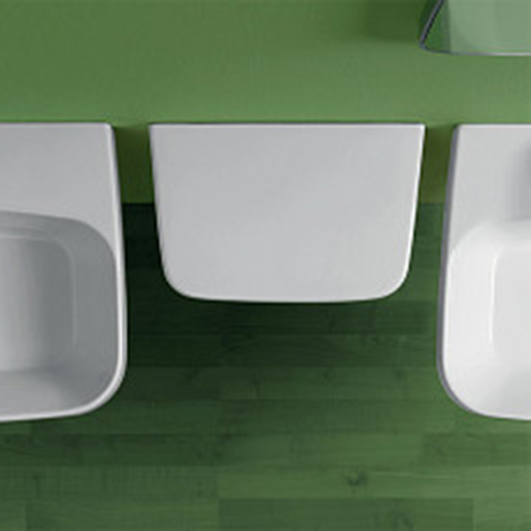 полка 40х2см simas degrade de15bi, подвесная с креплениями, цвет: белый