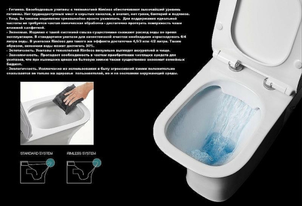 унитаз-компакт ceruttispa marmolada ct9826 безободковый, с сиденьем микролифт, черный матовый