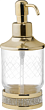 Дозатор для жидкого мыла Boheme Royal Cristal 10929-G Золото