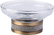 Мыльница Boheme Royal Cristal 10930-BR Бронза