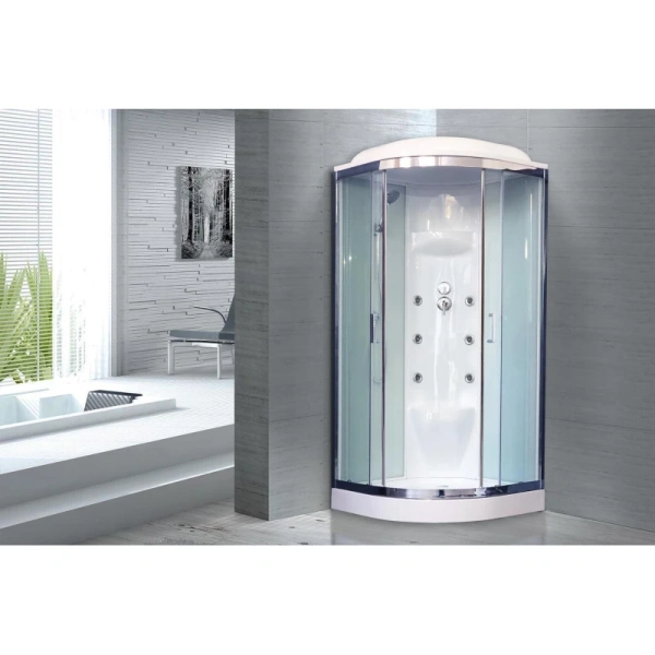 душевая кабина royal bath rb 100hk7-wt-ch
