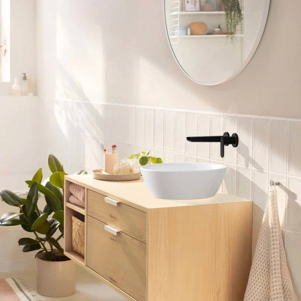 смеситель для раковины с выпуском hansgrohe rebris s 72528670