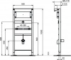 инсталляция для писсуара ideal standard prosys r016367