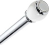 карниз для ванны blonder home classic chrome white 200 см