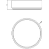 мыльница gessi gessi316 54725#707 настольная, черная, цвет шлифованное black metal pvd