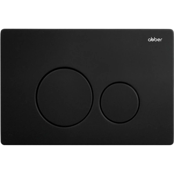 комплект инсталляция с унитазом abber ac1201-ac0105-ac0121mb с кнопкой смыва, черный матовый + унитаз подвесной abber rechteck безободковый, с сиденьем микролифт, белый
