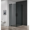 Душевой уголок 90-100x90-100 Cezares SLIDER-A-2-90/100-GRIGIO-NERO серое