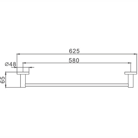 полотенцедержатель haiba hb8701 цвет черный