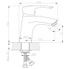смеситель для раковины rossinka t t40-11