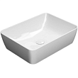 Раковина GSI Nubes 903711 накладная, 50x38 см, Bianco lucido (Белый глянец)