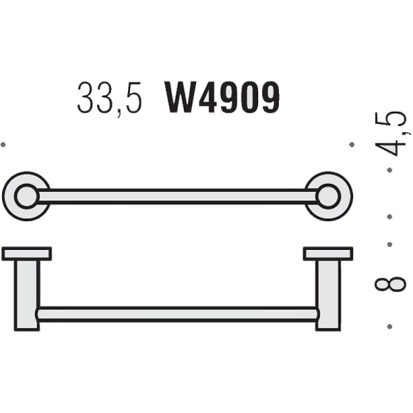 Полотенцедержатель Colombo Design Plus W4909.VL Vintage