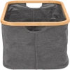 корзина для белья brabantia 232725 серо-черная