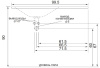 раковина встраиваемая цвет и стиль риалто 100 r