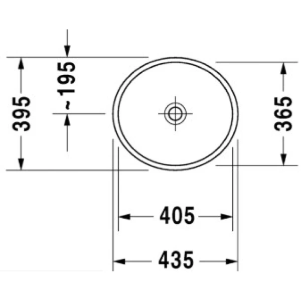 накладная раковина в ванную duravit starck 2 2321440000