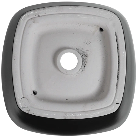 раковина накладная 40 см aquanet trend-1-mb 00273684, цвет черный матовый