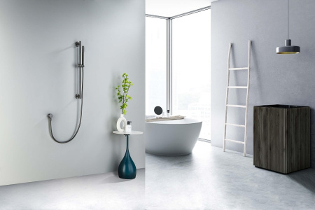 душевой гарнитур aquatek европа aq2012bgm цвет оружейная сталь