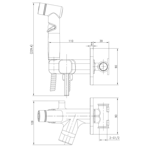 гигиенический комплект lemark solo lm7165gm