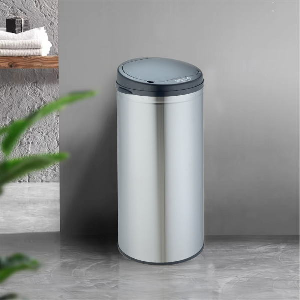 Мусорное ведро Weltwasser WW Kredo MT 30L сенсорное, хром матовый