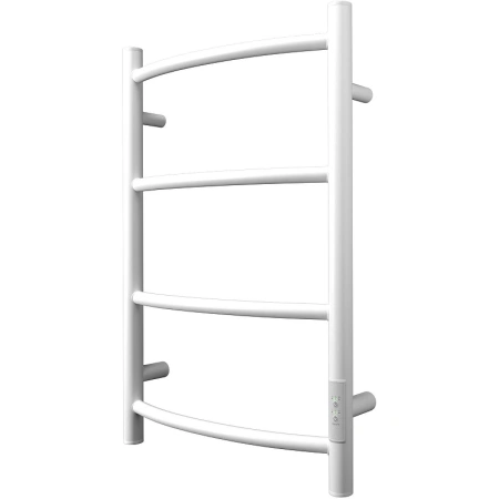 полотенцесушитель point афина п4 pn04846w электрический, диммер справа, 40x60 см, белый