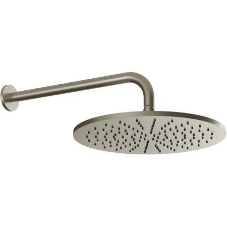 Верхний душ Gessi Emporio 47384.149 Ø300 мм, с кронштейном, цвет Finox