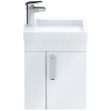 тумба с раковиной iddis torr tor40w1i95k 40 подвесная белая