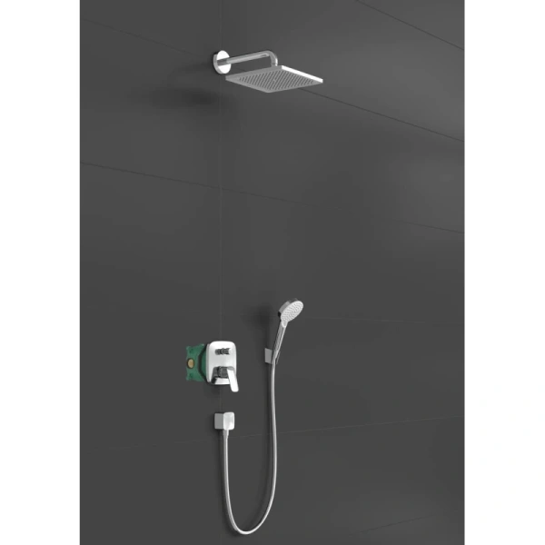 душевой комплект hansgrohe crometta e 240 1jet 27957000