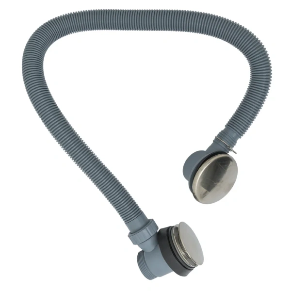 слив-перелив для ванны allen brau priority round 5.31027-bn брашированный никель