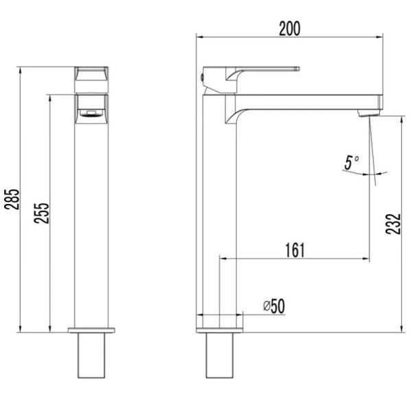 смеситель для раковины без донного клапана lemark plus grace lm1509c