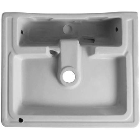 раковина накладная orange 42 b04-500w белая