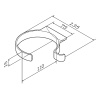 держатель для фена am.pm inspire 2.0 a50a32300