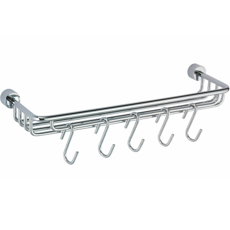 Полка корзина WasserKRAFT Donau K-9415 цвет хром