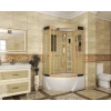душевая кабина niagara luxe 120x80 ng-7712gr с гидромассажем