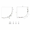 душевой уголок veconi vianno 80×80x190 см rv107b-80-01-c4