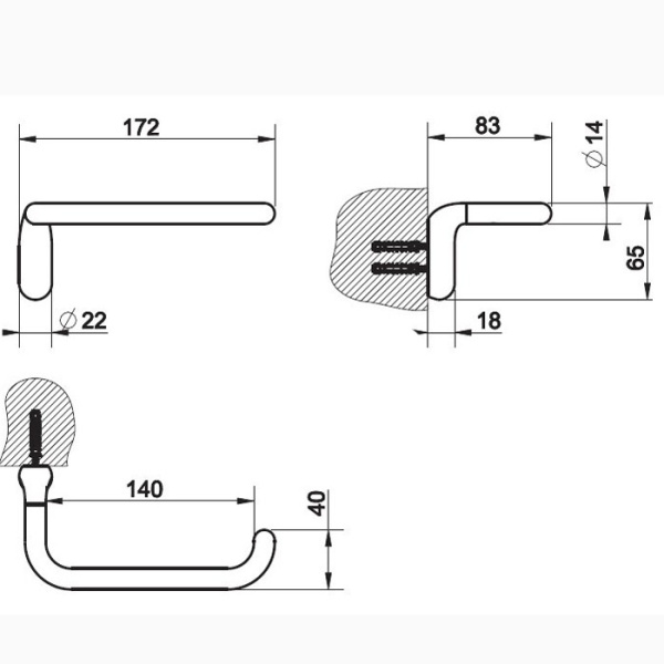 Держатель туалетной бумаги Gessi Goccia 38055#099