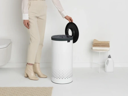 корзина для белья brabantia 304866 белая