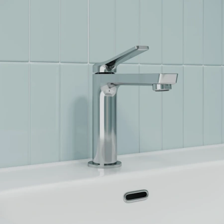 смеситель для раковины iddis parker parsb00i01 глянцевый хром