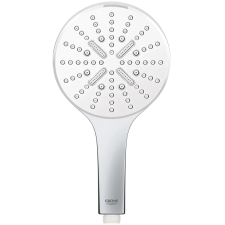 ручной душ 130 мм grohe rainshower smartactive 26574ls0