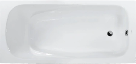 Акриловая ванна Vagnerplast Aronia 160x75 см VPBA160ARN2X-04, цвет белый