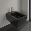 биде villeroy & boch memento 2.0 443300r7 подвесное, pure black с ceramicplus