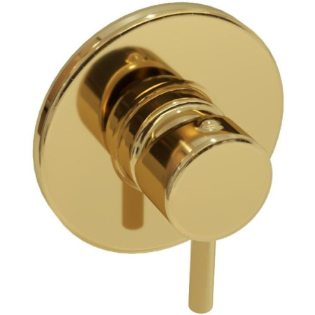 Смеситель Paffoni Light LIG011HG для душа, встраиваемый, с внутренней частью, золотой